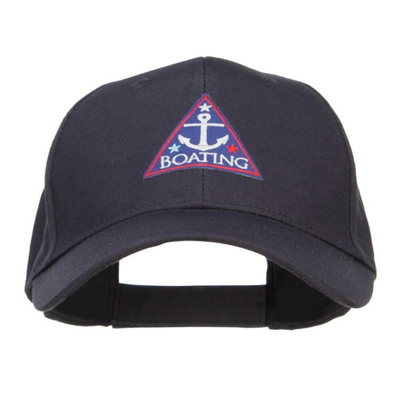 Boating Anchor Patched Low Cotton Cap - Navy OSFM