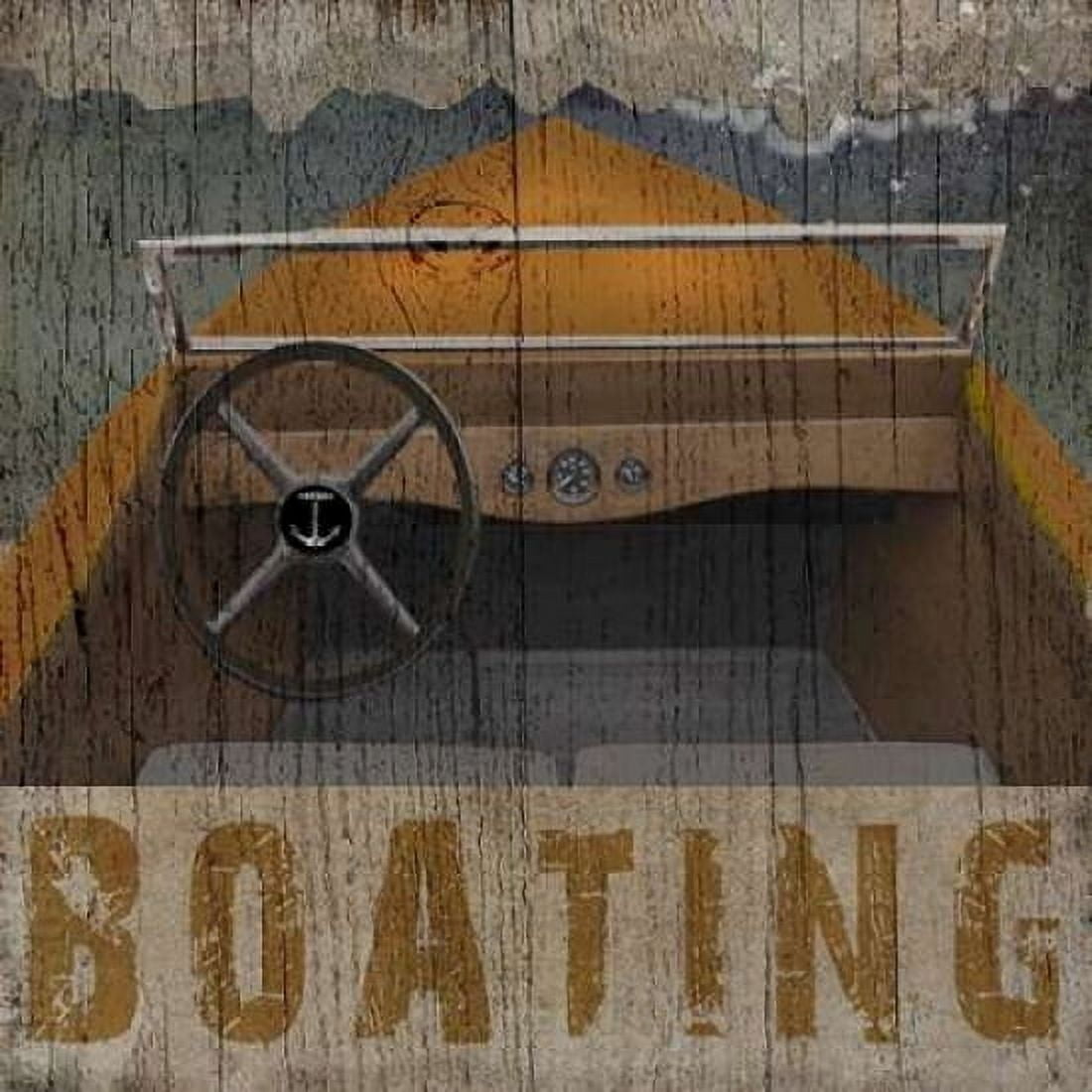 Boating Canvas Art - Beth Albert (24 x 24)