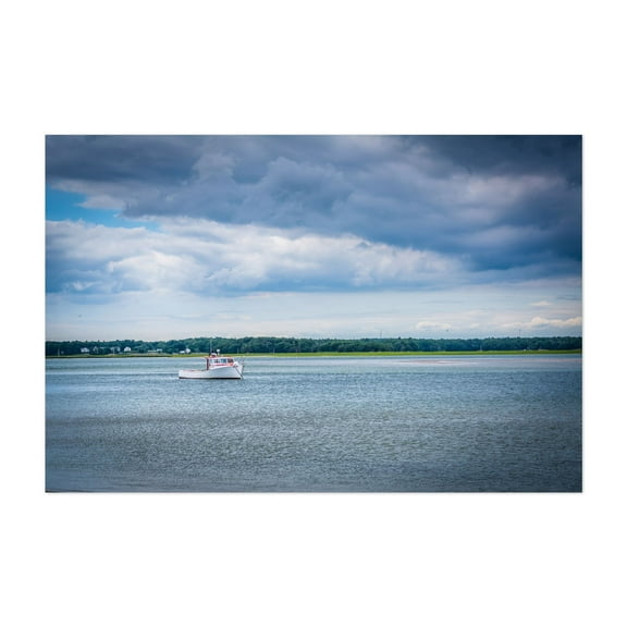 Boating Hampton Harbor - Hampton New Hampshire Photography Unframed Wall Art Print 5 x 7 inches