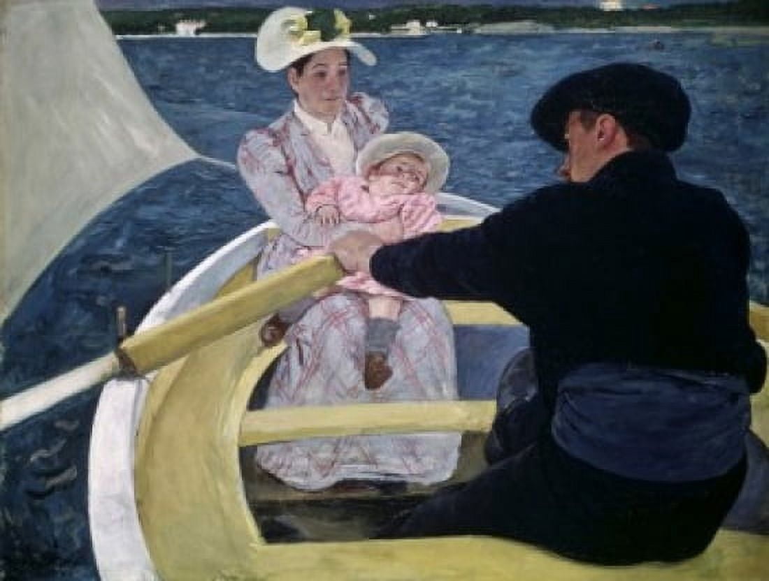 The Boating Party 1893-1894 Mary Cassatt (1845-1926American) Oil on Canvas National Gallery of Art Washington DC USA Canvas Art - Mary Cassatt (18 x 24)