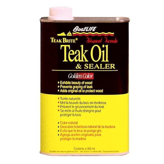 Boatlife Teak Brite Advanced Formula Teak Oil 32 oz