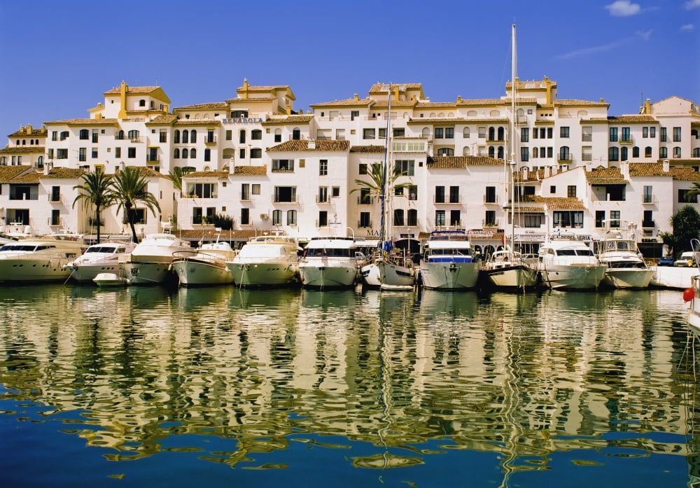 Boats And Houses On Waterfront Canvas Art - Ellen Rooney Design Pics (36 x 24)