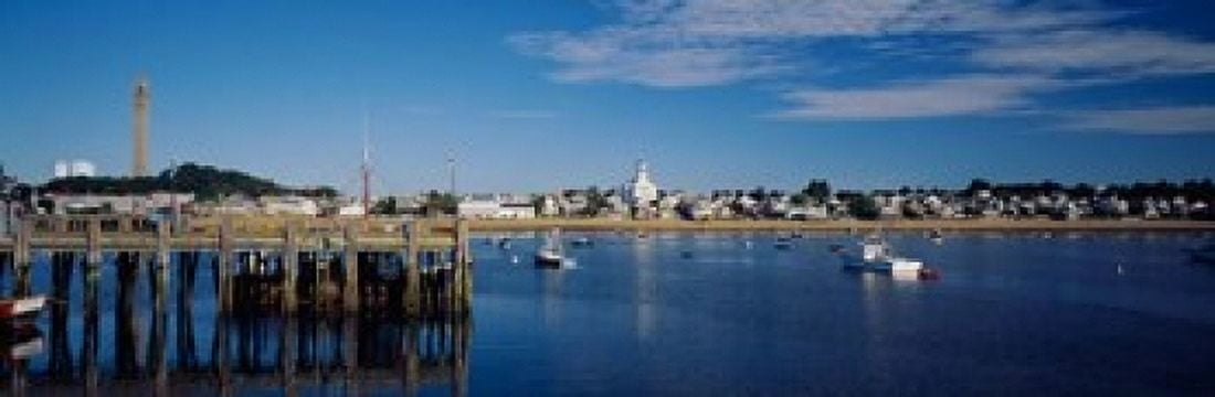 Boats Cape Cod Massachusetts Canvas Art - Panoramic Images (37 x 12)