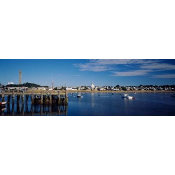 Boats Cape Cod Massachusetts Canvas Art - Panoramic Images (37 x 12)