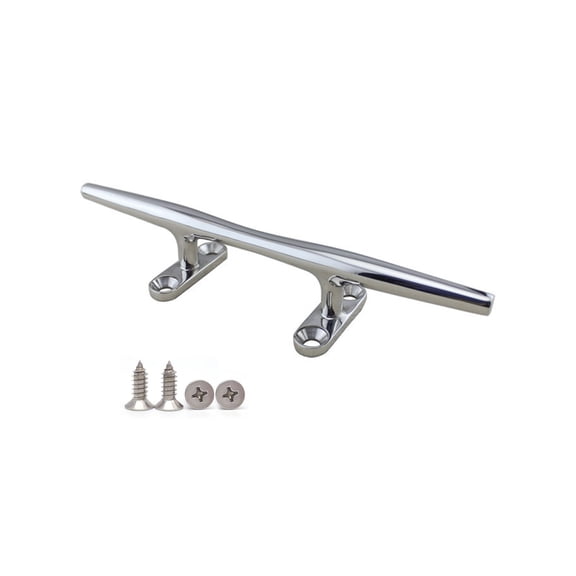Boats Cleat,4/5/6//8/10/12 Inch Rope Cleat, Kayak, Boats Dock Cleats with Installation Screws for Marine Yacht