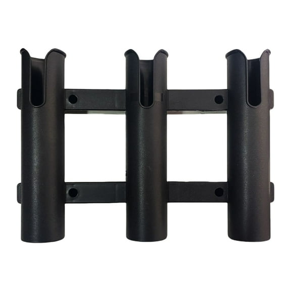 Boats Fishing Rod Rack Holder Light Weight Poles Tube Mount Bracket 3 Rod Tube Fishing Rod Frame Bracket