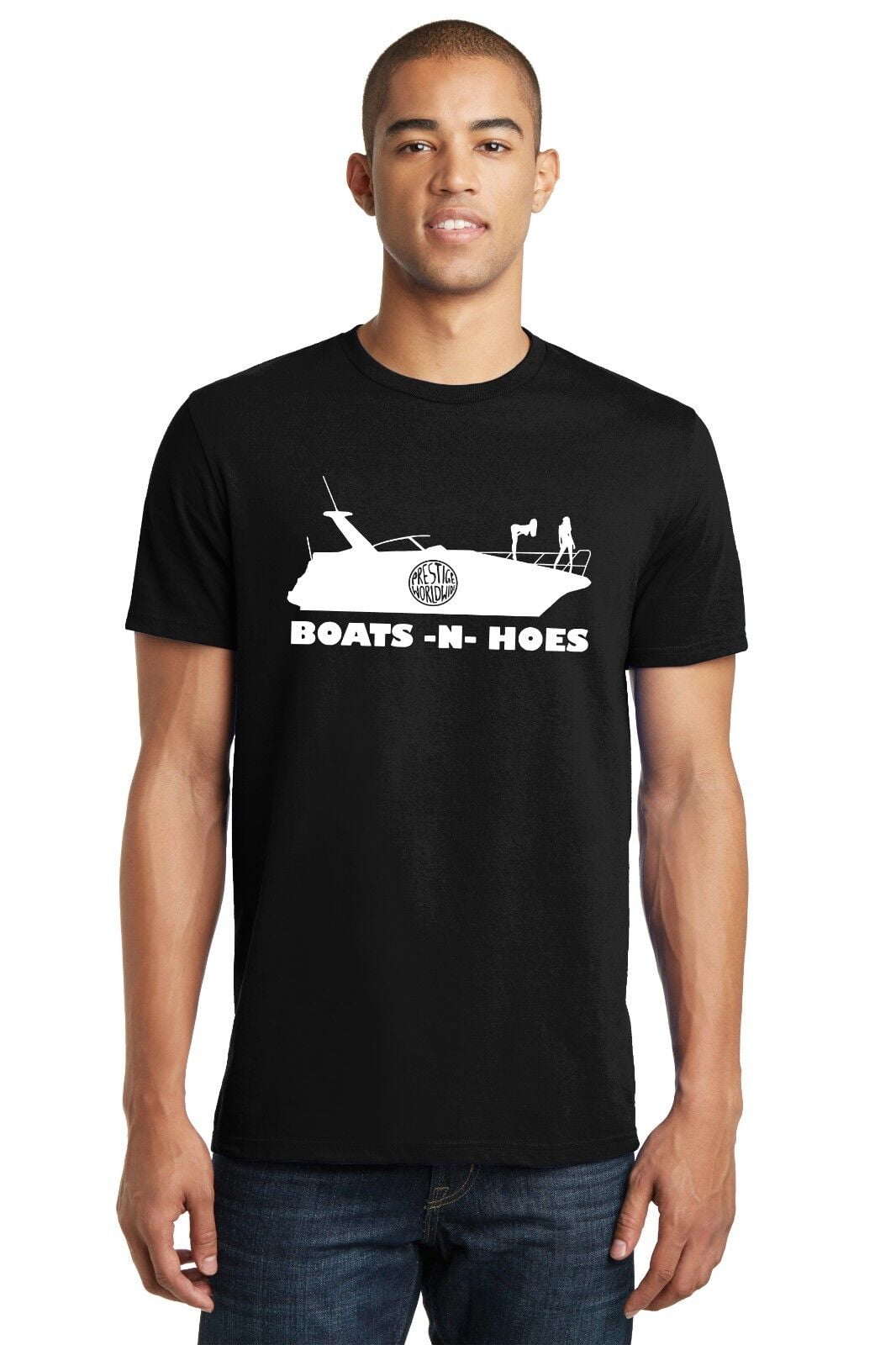 Boats N Hoes TShirt, Prestige Worldwide Step Brothers Will Ferrell and