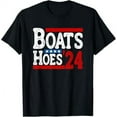 Boats and Hoes 2024 Shirt Election Funny 2024 Election Humor TShirt
