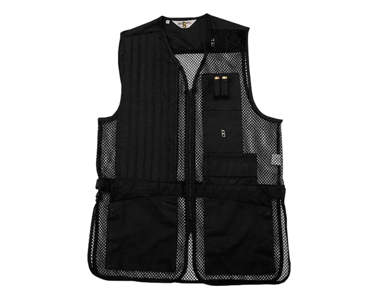 Bob Allen Mesh Shooting Vest, Black, Right Hand, Medium,