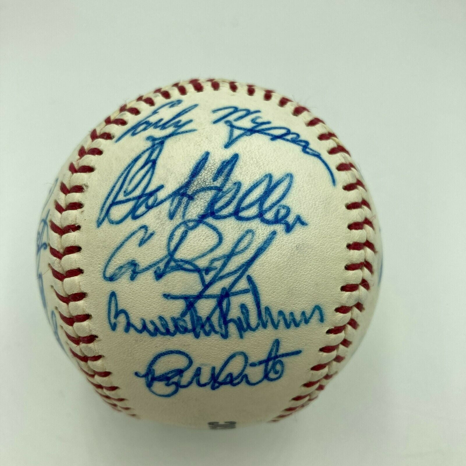 Bob Allison HOF Multi Signed Cracker Jack Old Timers Game Baseball
