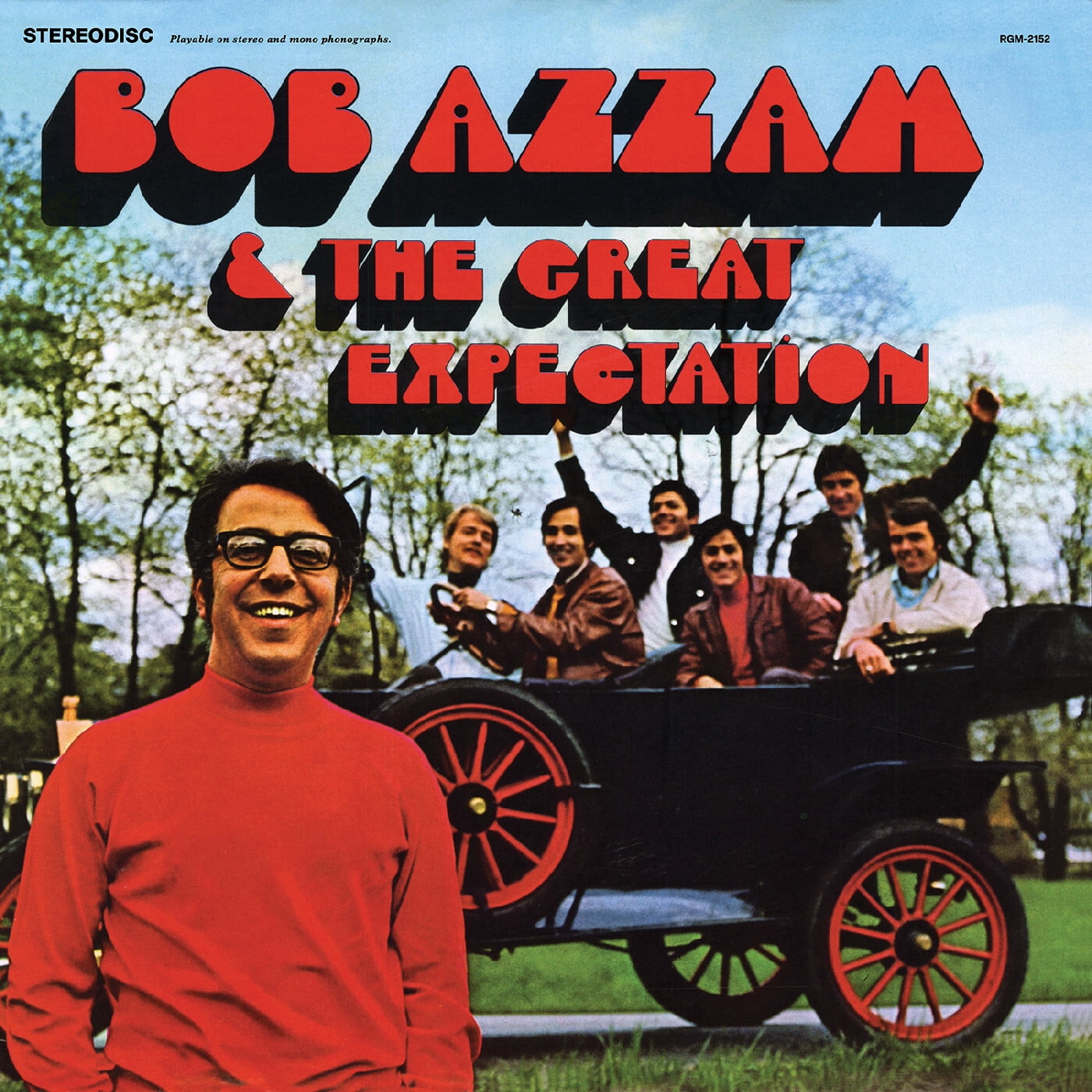 Bob Azzam & the Great Expectation - Bob Azzam & the Great Expectation - Remastered - Fire Orange Vinyl - Music & Performance