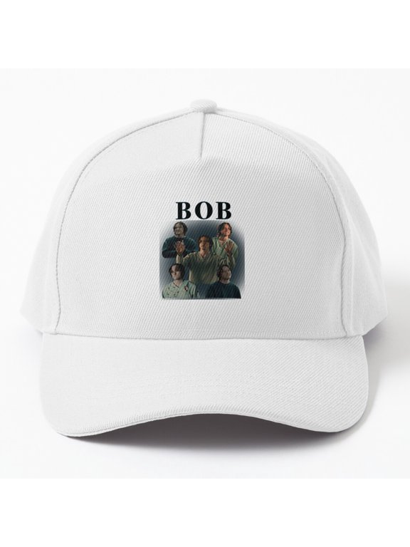 Bob Baseball Hat, Simple Name Statement Graphic Design, Classic Everyday Gift Cap