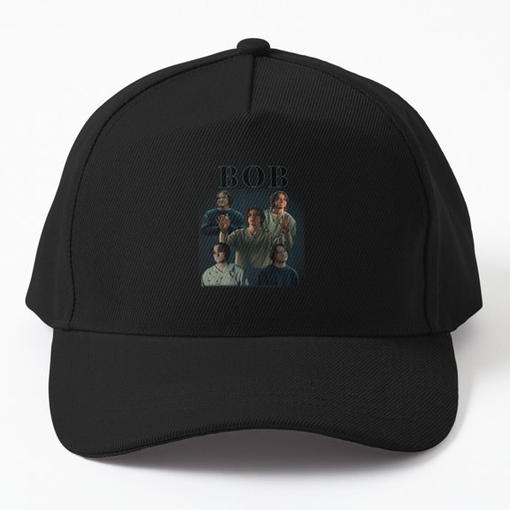 Bob Baseball Hat, Simple Name Statement Graphic Design, Classic Everyday Gift Cap