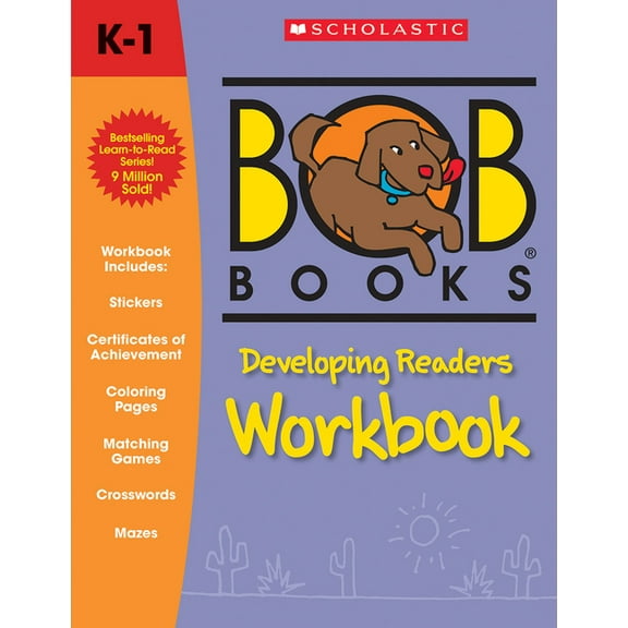 Bob Books Bob Books - Developing Readers Workbook Phonics, Writing Practice, Ages 5 and Up, Kindergarten, Second Grade (Stage 3: D, (Paperback)