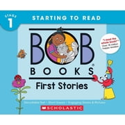 Bob Books Bob Books - First Stories Hardcover Collection of 12 Stories Decodable Phonics Stories, Ages 4 and Up, Kindergarten Sta, Hardcover