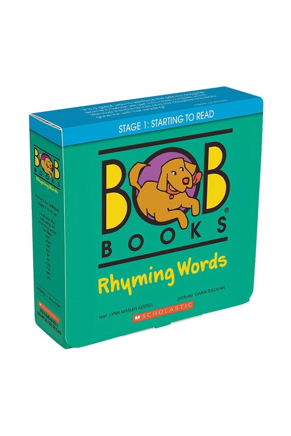 Bob Books Bob Books - Rhyming Words Box Set of 10 Paperbacks Decodable Phonics Books, Ages 4 and Up, Kindergarten, Flashcards (Sta, (Paperback)