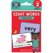 Bob Books Bob Books - Sight Words Flashcards Phonics, Ages 4 and Up, Kindergarten Stage 2 Emerging Reader, Paperback