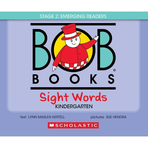 Bob Books Bob Books - Sight Words Kindergarten Hardcover Collection of 10 Stories Decodable Phonics Stories, Ages 4 and Up, Kinder, (Hardcover)