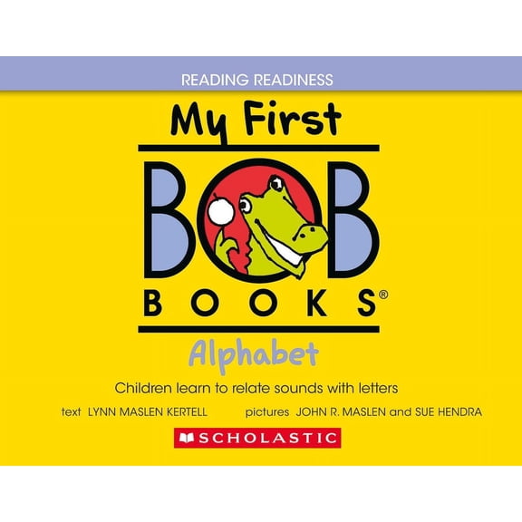 Bob Books My First Bob Books - Alphabet Hardcover Bind-Up Phonics, Letter Sounds, Ages 3 and Up, Pre-K (Reading Readiness), (Hardcover)