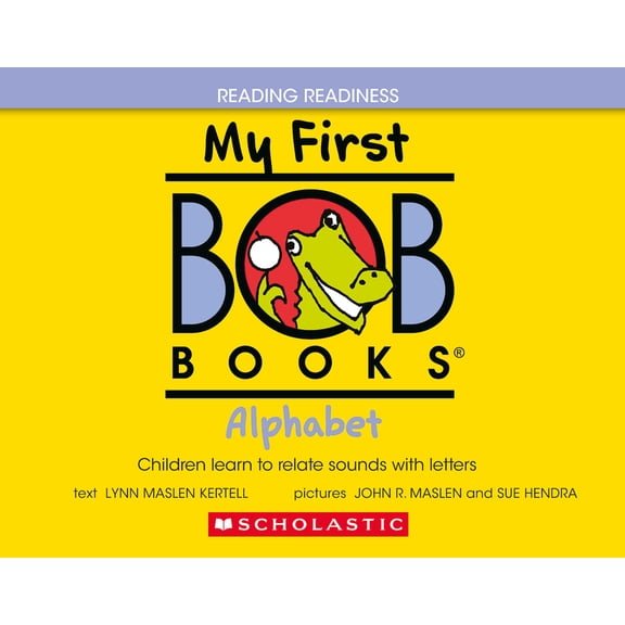 Bob Books My First Bob Books - Alphabet Hardcover Bind-Up Phonics, Letter Sounds, Ages 3 and Up, Pre-K (Reading Readiness), (Hardcover)