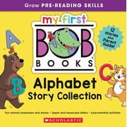 Bob Books My First Bob Books - Alphabet Story Collection Bind-Up Phonics, Letter Sounds, Ages 3 and Up, Pre-K Reading Readiness, Hardcover