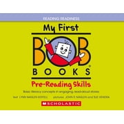 Bob Books My First Bob Books - Pre-Reading Skills Hardcover Bind-Up Phonics, Ages 3 and Up, Pre-K Reading Readiness, Hardcover