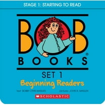 Bob Books - Set 1: Beginning Readers Box Set Phonics, Ages 4 and up, Kindergarten (Stage 1: Starting to Read) (Hardcover)