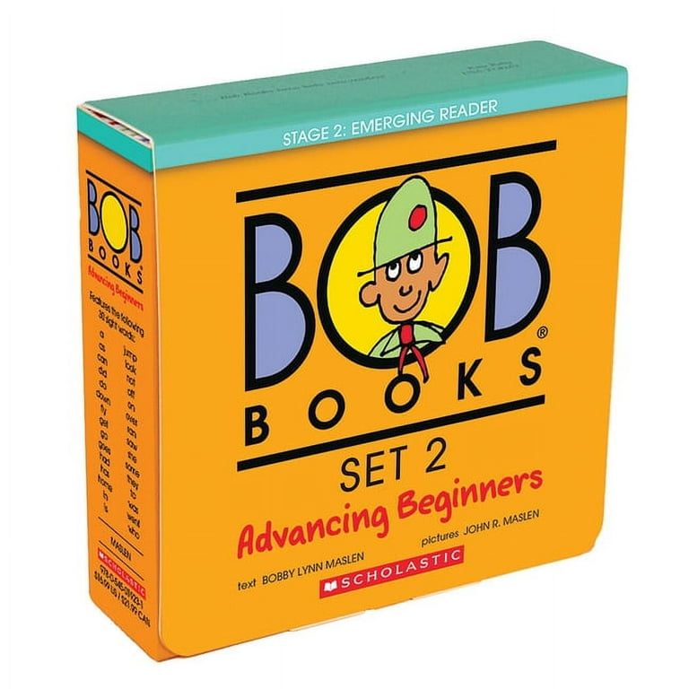 Bob Books Set 2 - Advancing Beginners for First Time Readers