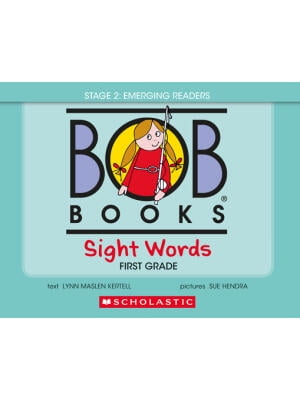 Bob Books - Sight Words First Grade Hardcover Bind-Up Phonics, Ages 4 ...