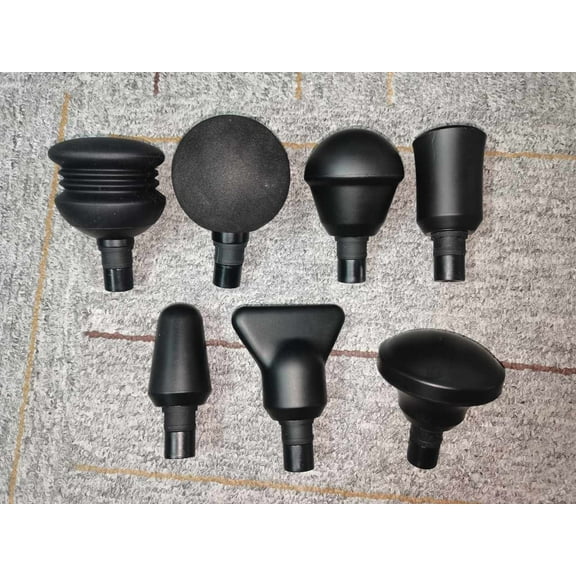 Bob and Brad D6 Pro Massage Gun Attachments Regular Models Head Accessories for D6 Pro Deep Tissue Pain Relief Massage Gun Adapter, Portable Percussion Muscle (Massage Gun Not Included)