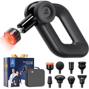 Bob and Brad D6 Ultra Massage Gun with Radiant Deep Warmth Heat Head, 16mm Amplitude Electric Muscle Massager for Daily Relaxation