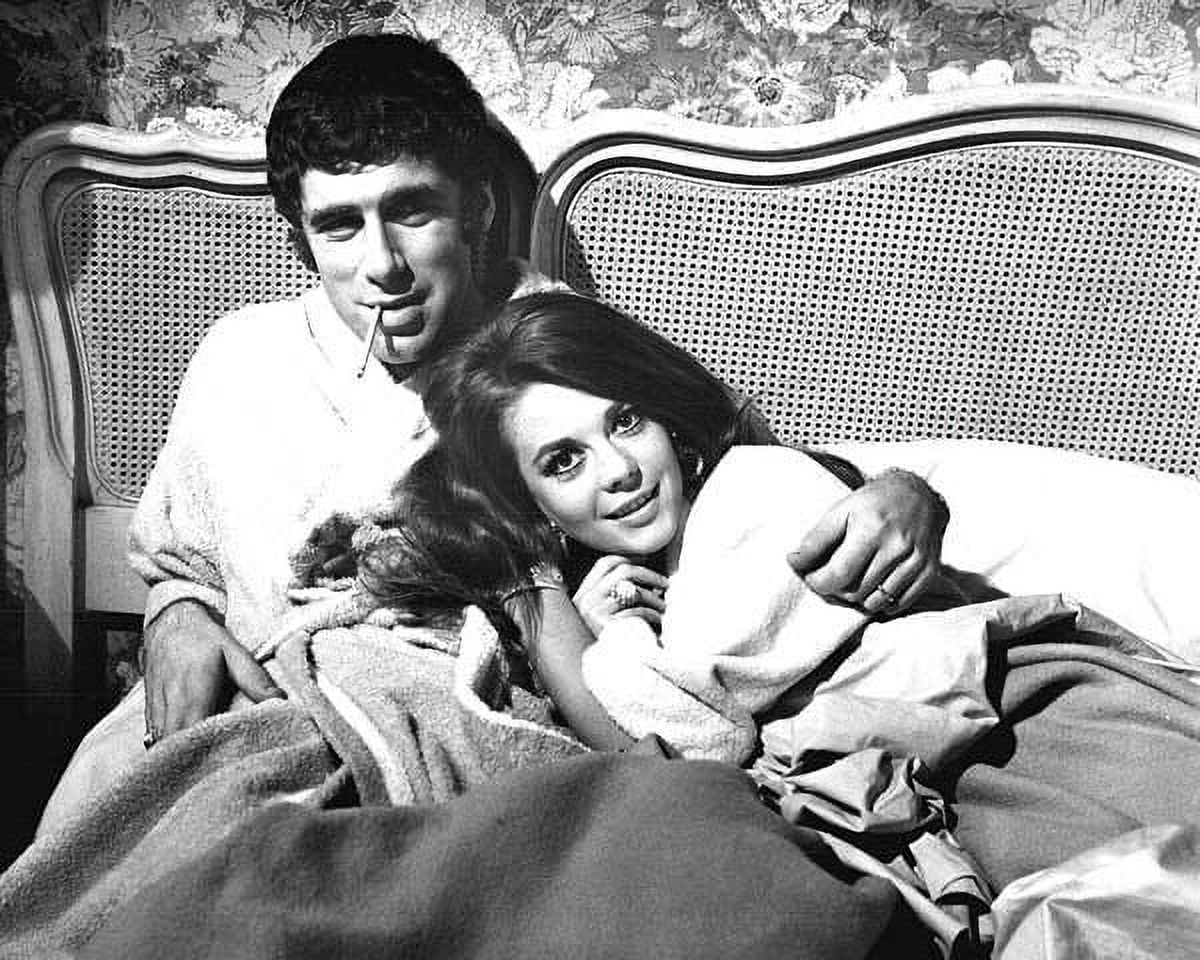 Bob & Carol & Ted & Alice 1969 Elliot Gould & Natalie Wood in bed 24x30 ...