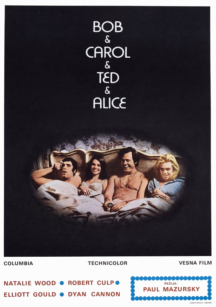 Bob & Carol & Ted & Alice U Canvas Art - (11 x 17)