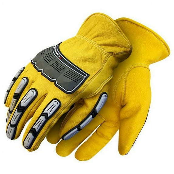Bob Dale 20-1-10695-L Grain Goatskin Driver Back Hand Protection, Size L