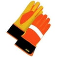 thumbnail image 1 of Bob Dale 20-1-1250-S Performance Grain Goatskin Gauntlet Crossover Hi-Viz Orange, Size S, 1 of 1