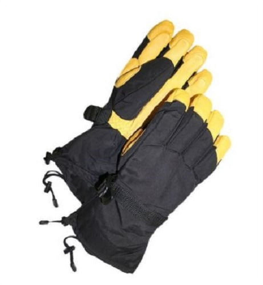 Bob Dale 80-9-041101-L TAN DEERSKIN GAUNTLET SKI GLOVE, Size L