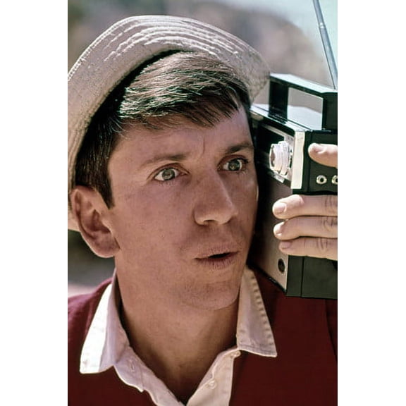 Bob Denver in Gilligan's Island listening to radio 24x36 Poster
