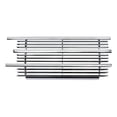 thumbnail image 1 of Bob Drake 01A-7004352 1940 Ford Center Dash Speaker Grille, Chrome, 1 of 2