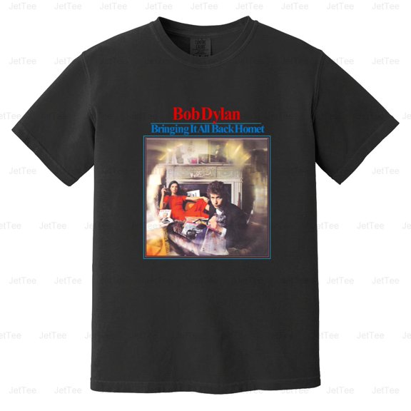 Bob Dylan Bringing It All Back Home Vintage Retro Folk Rock Music Comfort Color T-Shirt Unisex, up to 4XL