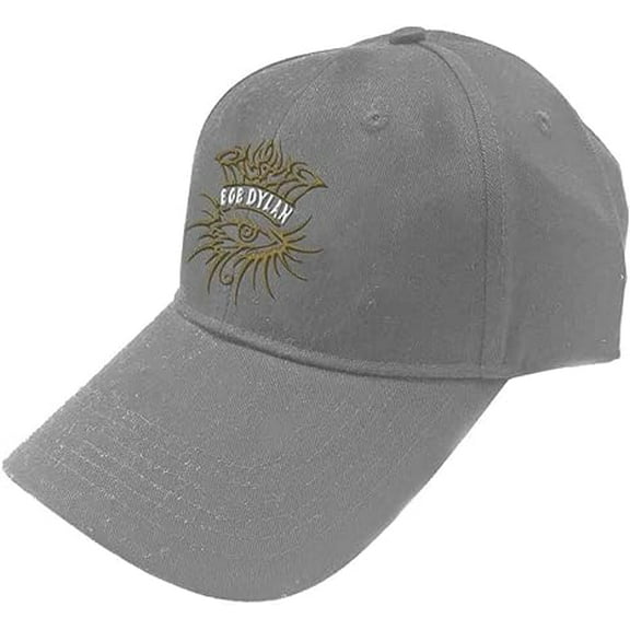 Bob Dylan Eye Icon Baseball Hat Grey | Officially Licensed Merchandise