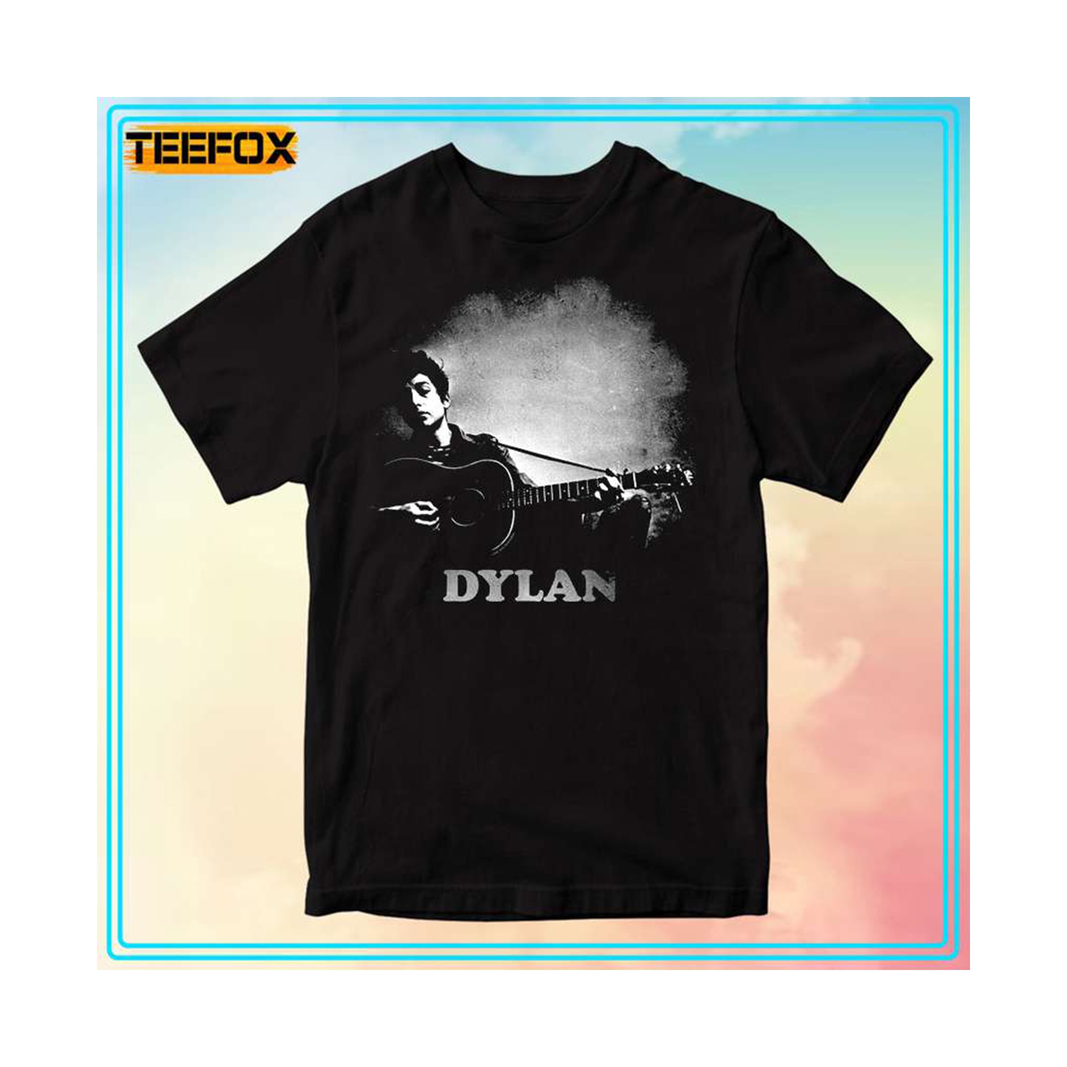 Bob Dylan Guitar 60s T Shirt