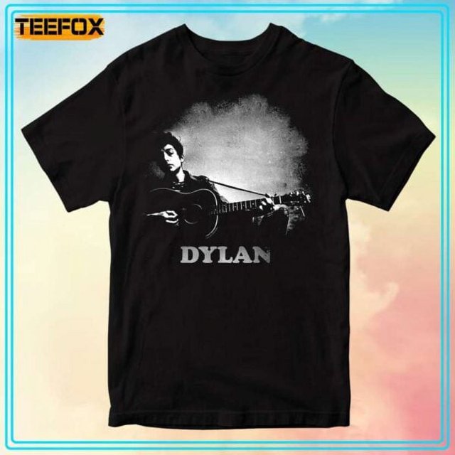 Bob Dylan Guitar 60s Tshirt