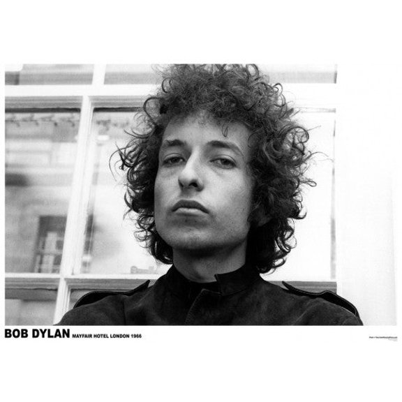 Bob Dylan Mayfair London 1966 Poster (36 x 24)