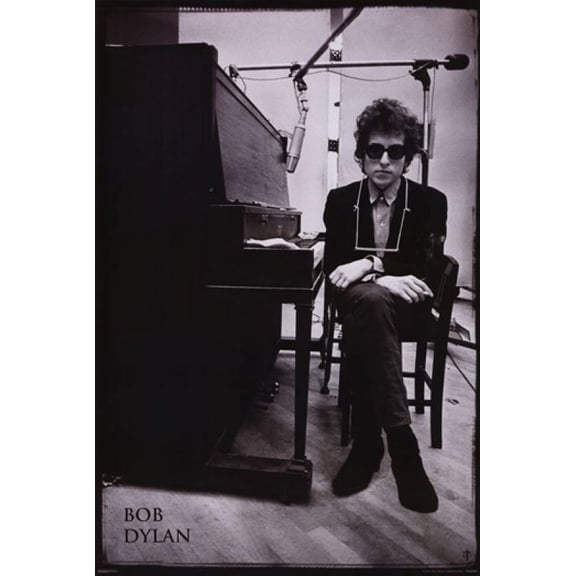 Bob Dylan - Piano Poster (24 x 36)