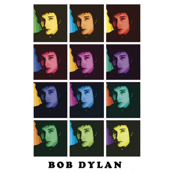 Bob Dylan - Pop Art Colors Poster (24 x 36)