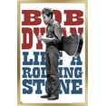 thumbnail image 1 of Bob Dylan - Standing Wall Poster, 14.725" x 22.375" Framed, 1 of 6