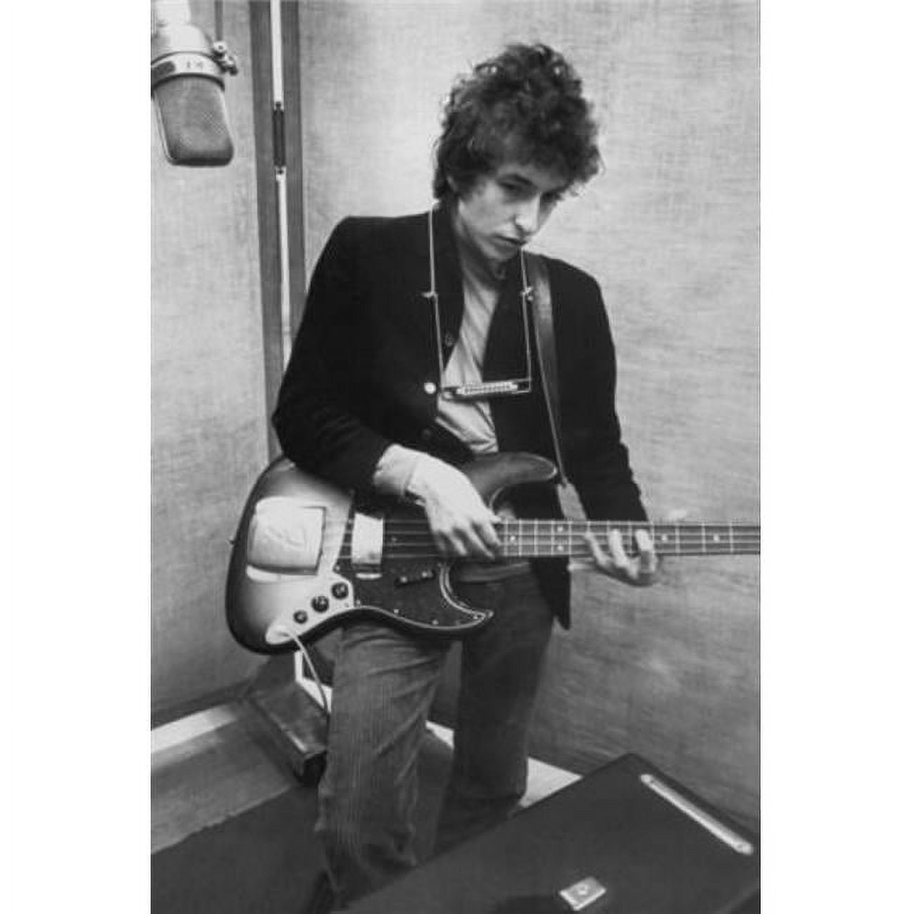 Bob Dylan Studio Bass Guitar Poster Print, 24 x 36 - Walmart.com
