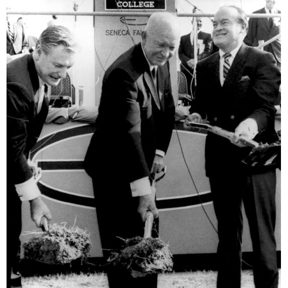 Bob Hope 1967 Breaking Ground WFormer President Eisenhower History (24 x 36)