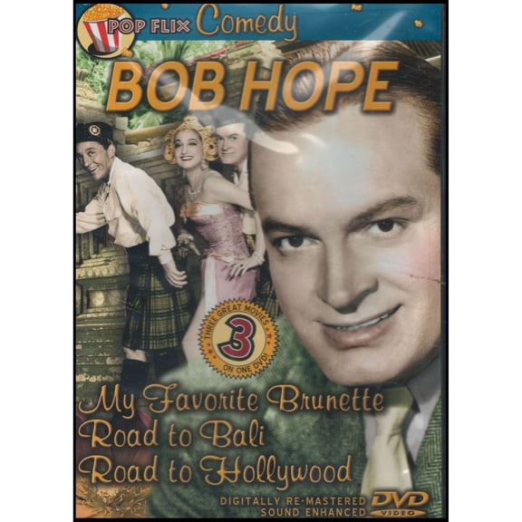 Bob Hope: 3 Features: My Favorite Brunette, Road to Bali, Road to Hollywood (DVD)
