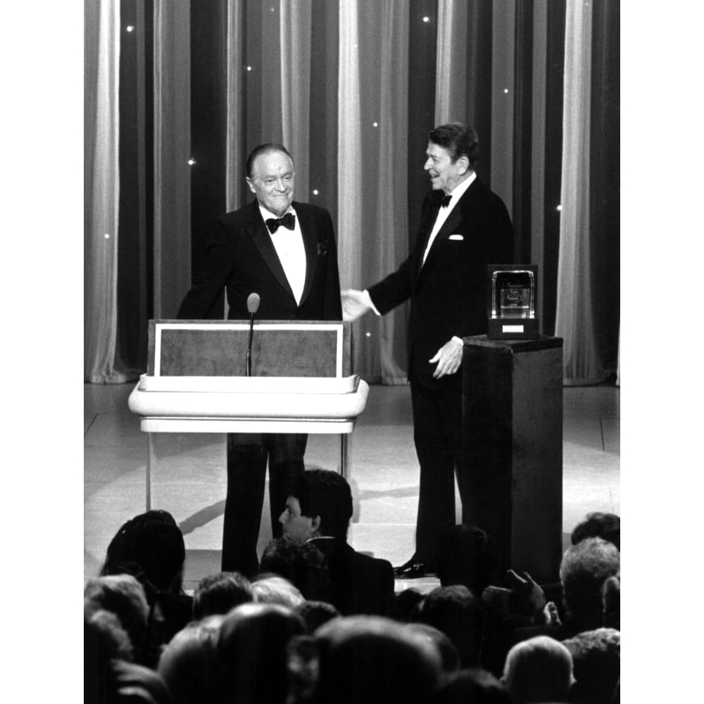 Bob Hope Honored By President Ronald Reagan At The Opening Of The Bob Hope Cultural Center In Palm Desert History (